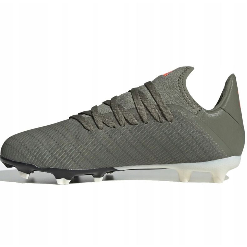 Botas de fútbol adidas X 19.3 Fg Jr EF8374 gris gris 2