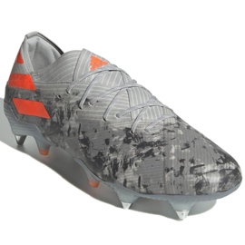 Botas de fútbol adidas Nemeziz 19.1 Sg M EF8393 gris gris 3