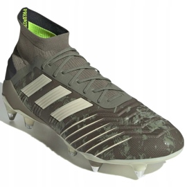 Botas de fútbol adidas Predator 19.1 Sg M EF8206 gris gris 3