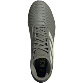 Botas de fútbol adidas Predator 19.3 Fg M EF8208 gris gris 1