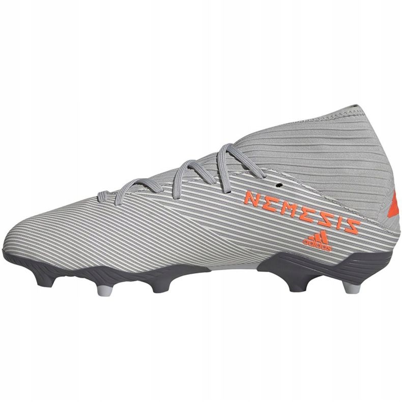 Botas de fútbol adidas Nemeziz 19.3 Fg M EF8287 gris gris 2