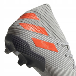 Botas de fútbol adidas Nemeziz 19.3 Fg M EF8287 gris gris 4