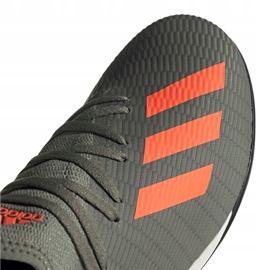 Botas de fútbol adidas X 19.3 Tf M EF8366 verde gris 3
