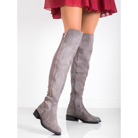 Seastar Botas grises con cremallera 2