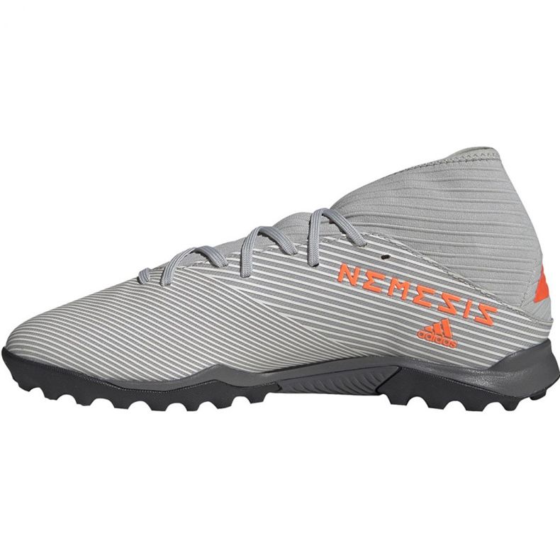 Botas de fútbol adidas Nemeziz 19.3 M Tf EF8291 gris gris 2