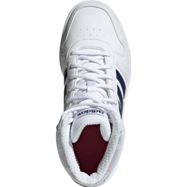 Zapatillas Adidas Hoops Mid 2.0 Jr EE8546 blanco 1