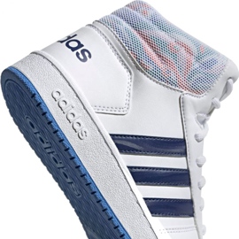 Zapatillas Adidas Hoops Mid 2.0 Jr EE8546 blanco 4