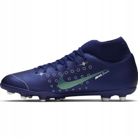 Calzado de fútbol Nike Mercurial Superfly 7 Club Mds FG / MG Jr BQ5418 401 azul marino azul 2
