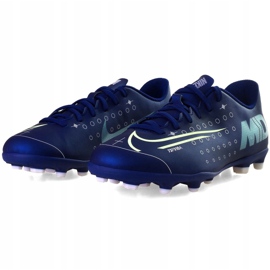 Calzado de fútbol Nike Mercurial Vapor 13 Club Mds FG / MG M CJ1293 401 azul marino azul marino 3