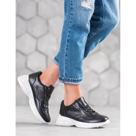 SHELOVET Zapatillas Negras negro 4