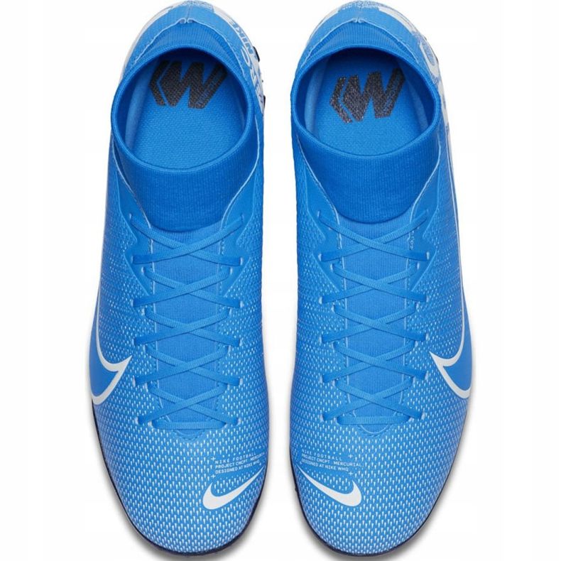 Zapatillas de fútbol Nike Mercurial Superfly 7 Academy M Tf AT7978 414 multicolor azul 1
