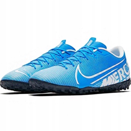 Zapatos de fútbol Nike Mercurial Vapor 13 Academy M Tf AT7996 414 multicolor azul 2