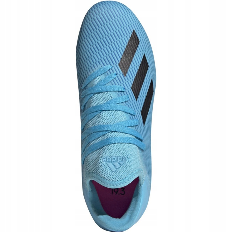 Botas de fútbol adidas X 19.3 Fg Jr F35366 multicolor azul 2