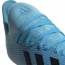 Botas de fútbol adidas X 19.3 Fg Jr F35366 multicolor azul 4