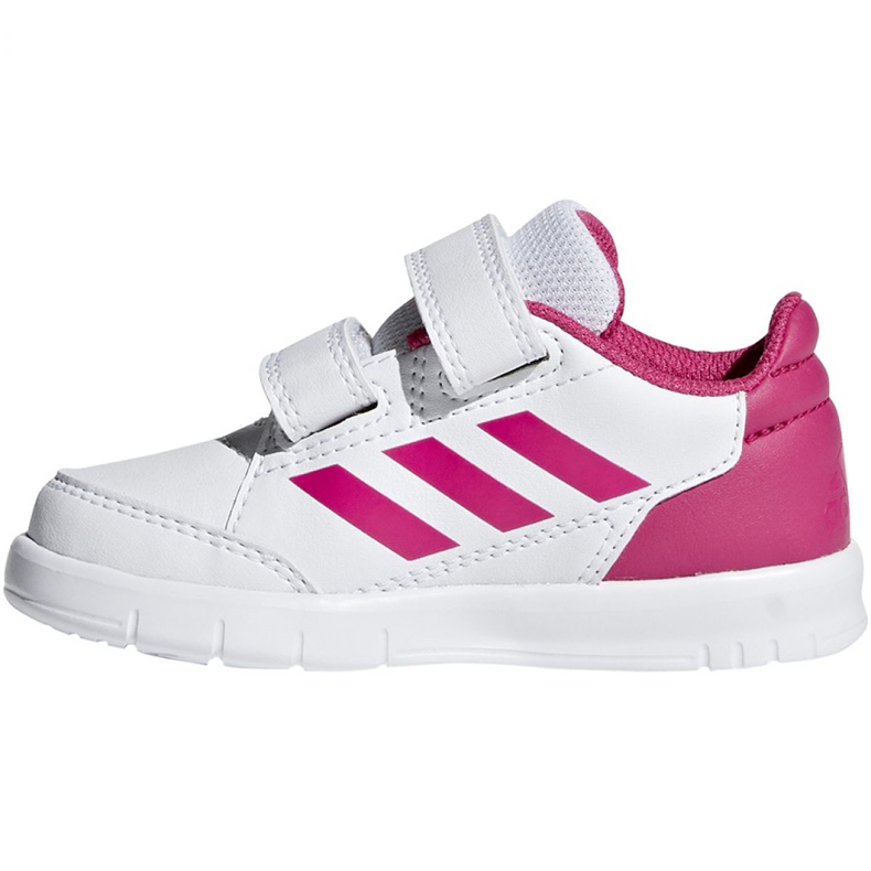 Zapatos adidas Altasport Cf I Jr D96846 blanco púrpura 2