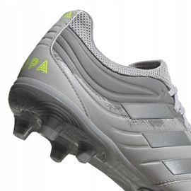 Botas de fútbol adidas Copa 20.3 Fg M EF8329 rojo gris 8