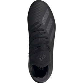 Las botas de fútbol adidas X 19.3 Fg Jr F35364 negro negro 3