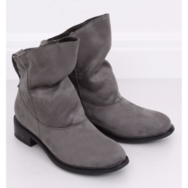 Gris Botas con parte superior arrugada 6672 Gris 1