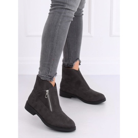 Botas grises de gamuza gris 20195 Gris 1
