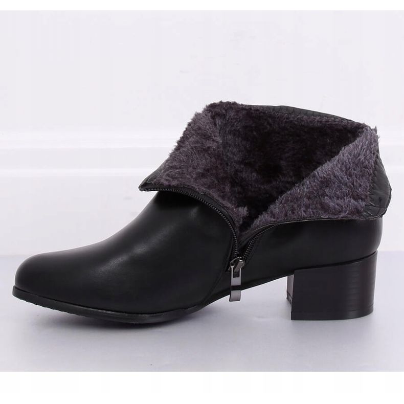 Botas negras de tacón bajo CK63-2 Black negro 1 Botas negras de tacón bajo CK63-2 Black negro 1