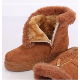 Botas de nieve en camel PP-30 Piel de camello marrón 1 Botas de nieve en camel PP-30 Piel de camello marrón 1