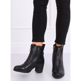 Botas con tacón cómodo negro SG-363 Negro 4