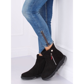Botas negras de estilo deportivo SJ1938 Black negro 4