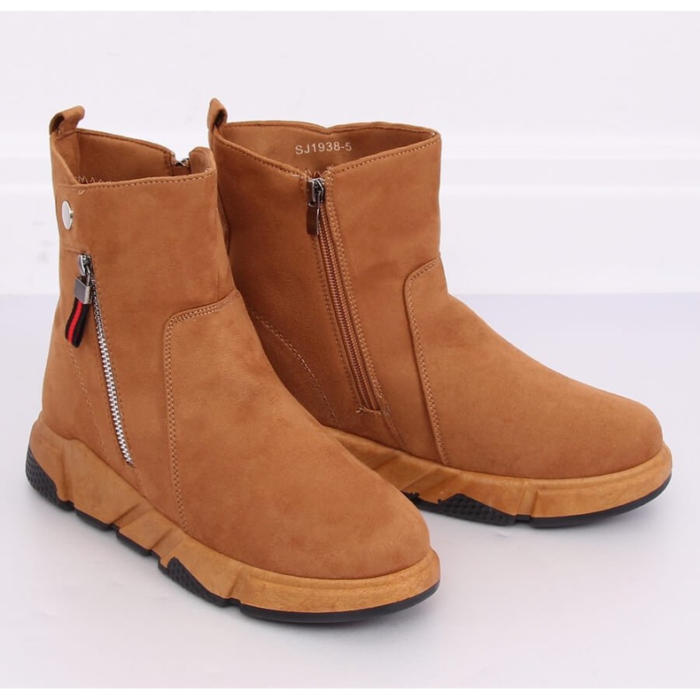 Botas de estilo deportivo camel SJ1938 Camel marrón 2 Botas de estilo deportivo camel SJ1938 Camel marrón 2