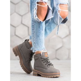 Arrigo Bello Botas de montaña cálidas gris 2