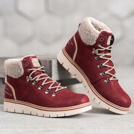 McKey Tramperos de gamuza rojo 1 McKey Tramperos de gamuza rojo 1