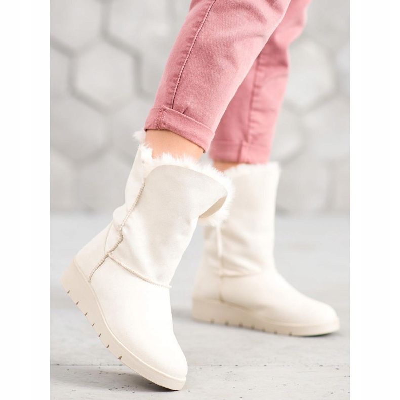 Kylie Mukluki caliente blanco 1 Kylie Mukluki caliente blanco 1