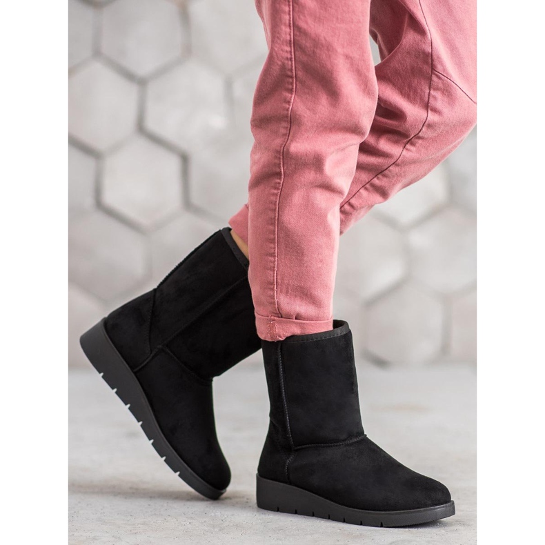 Kylie Alto Mukluki negro 2