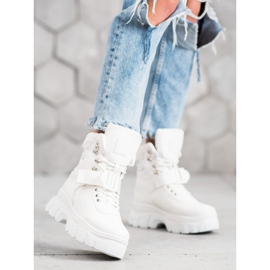 Seastar Botas de moda cálidas blanco 5