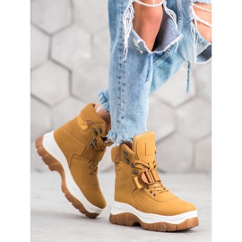 Seastar Botas de moda cálidas marrón 1 Seastar Botas de moda cálidas marrón 1