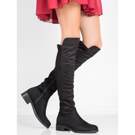 Seastar Botas negras sobre la rodilla negro 3