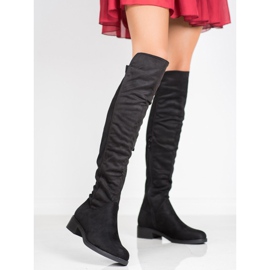 Seastar Botas negras sobre la rodilla negro 2
