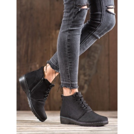 CABIN Botas cómodas negro 1