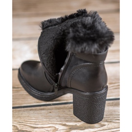 SHELOVET Botas con piel negro 6