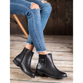 Gogo Botines de piel ecológica negros 2