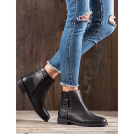 Gogo Botines de piel ecológica negros 3