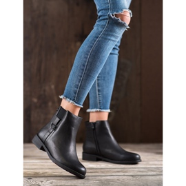 Gogo Botines de piel ecológica negros 4