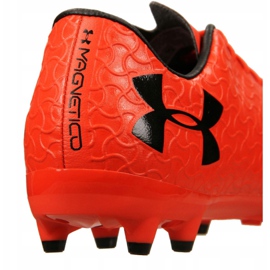 Botas de fútbol Under Armour Magnetico Select Fg M 3000115-600 naranja rojo 1