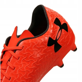 Botas de fútbol Under Armour Magnetico Select Fg M 3000115-600 naranja rojo 3