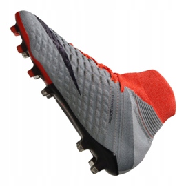 Botas de fútbol Nike Wmns Hypervenom Phantom 3 Df Fg M 881545-058 multicolor rojo 1