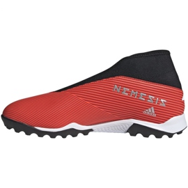 Botas de fútbol adidas Nemeziz 19.3 Ll Tf M G54686 multicolor rojo 2