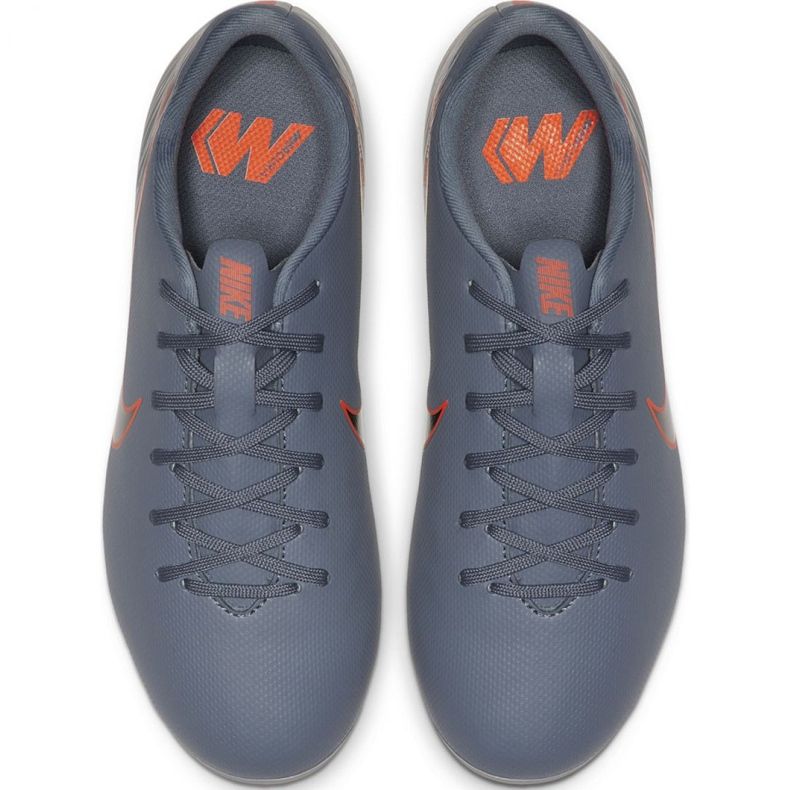Zapatos de fútbol Nike Mercurial Vapor 12 Academy Mg Jr AH7347 408 multicolor gris 2