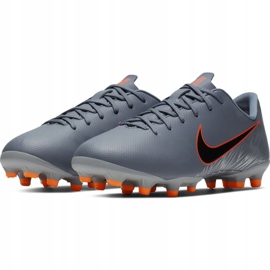 Zapatos de fútbol Nike Mercurial Vapor 12 Academy Mg Jr AH7347 408 multicolor gris 3