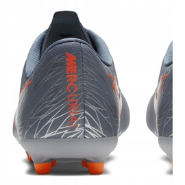 Zapatos de fútbol Nike Mercurial Vapor 12 Academy Mg Jr AH7347 408 multicolor gris 4