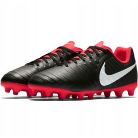 Zapatos de fútbol Nike Tiempo Legend 7 Club Mg Jr AO2300 006 multicolor negro 4