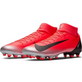 Calzado de fútbol Nike Mercurial Superfly 6 Academy CR7 Mg M AJ3541 600 multicolor rojo 3